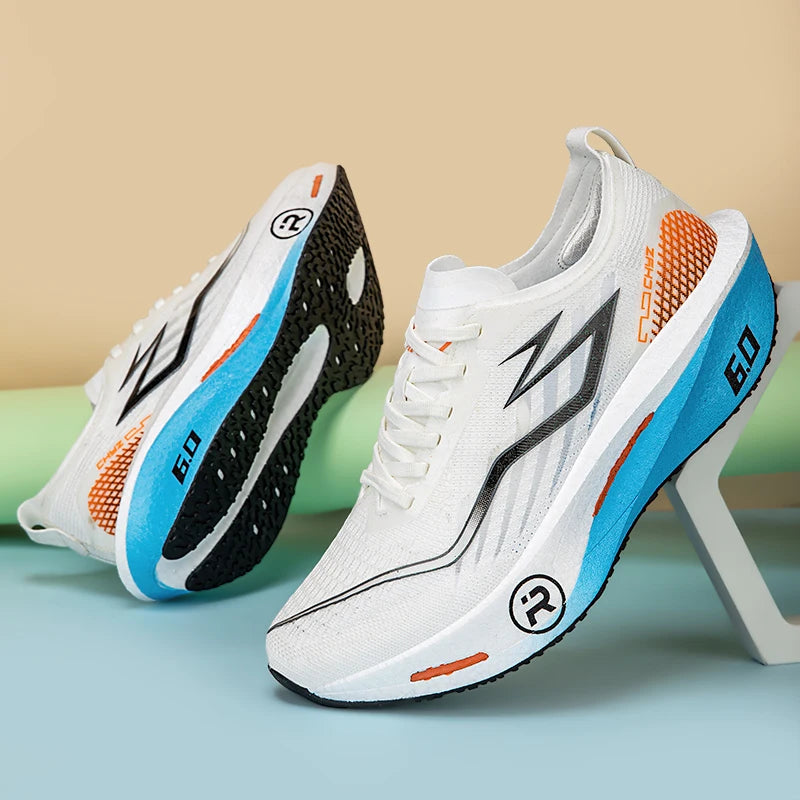 2025 Men's Sports Shoes Carbon Board 6.0 Racing Marathon Stable Rebound Wear-resistant Men's Running Shoes Training Jogging Shoe