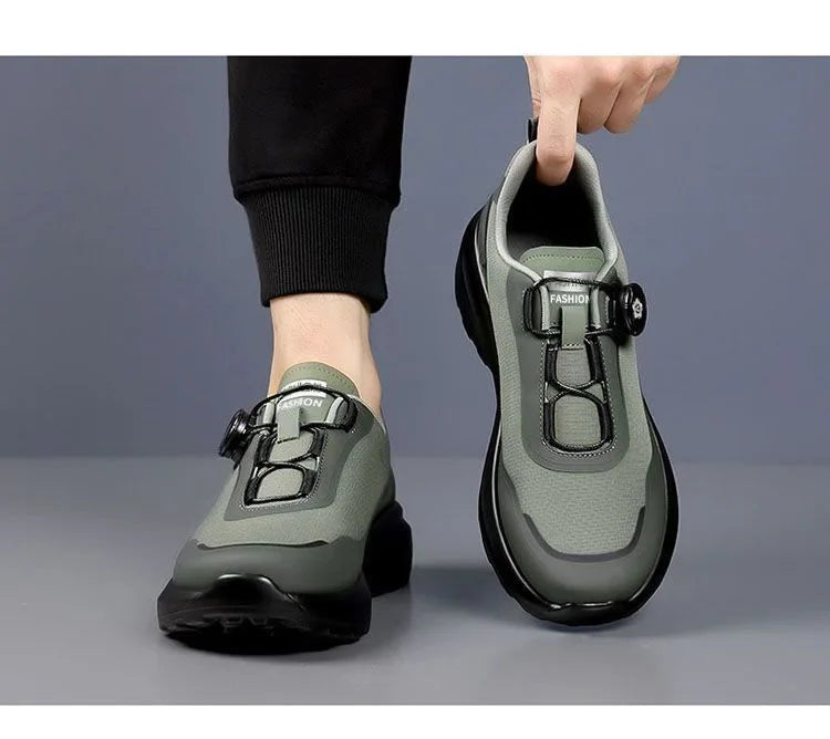 Baskets de plein air pour homme, nouvelles chaussures de sport à semelle épaisse pour le printemps et l'été, chaussures de randonnée pour homme, chaussures décontractées pour homme