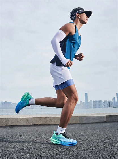 Xtep One Piece Model 2.0/1.0 Men Running Shoes  Autumn Comfortable Stability Cushion Rebound Racing Sneakers 876319110073