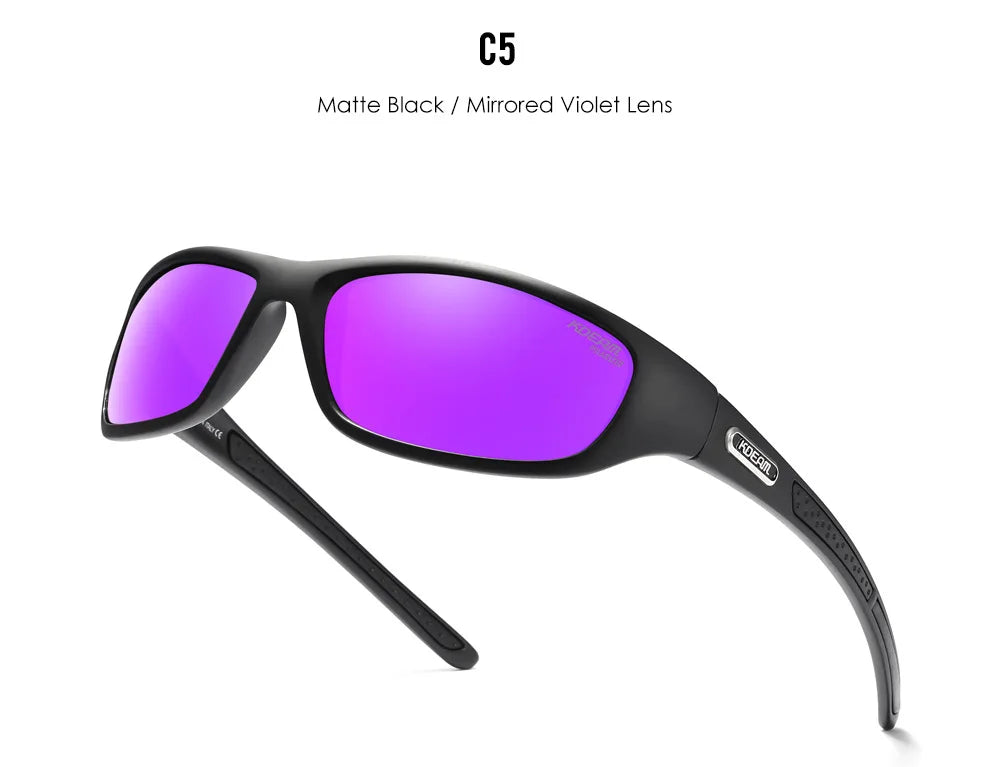 KDEAM Polarized Men's Sunglasses New Goggles Colorful Driving Glasses TR90 Hiking Camping Fishing Outdoor Cycling Gafas De Sol