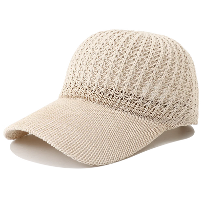 2025 New Summer Breathable Mesh Baseball Cap Snapback Hat Outdoor Sport Sunscreen Trucker Hats For Women Men Sunhat