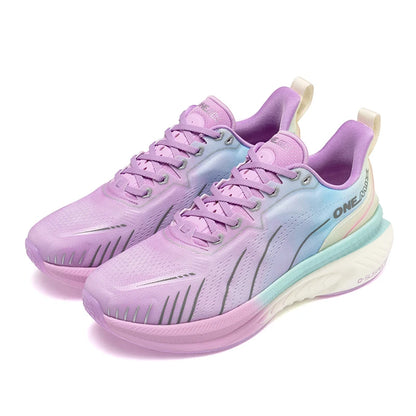 ONEMIX Nouvelles chaussures de course à amorti pour hommes, adaptées aux coureurs intensifs, à lacets, sportives, pour femmes, antidérapantes, d'extérieur, athlétiques, baskets pour hommes