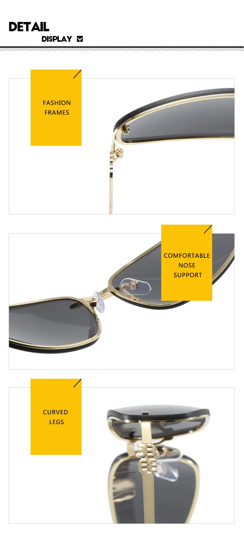 Gradient Oval Frameless Women's Sunglasses High Quality Luxury Brand Y2k Rimless Glasses Women High-end Punk Popular Shades UV