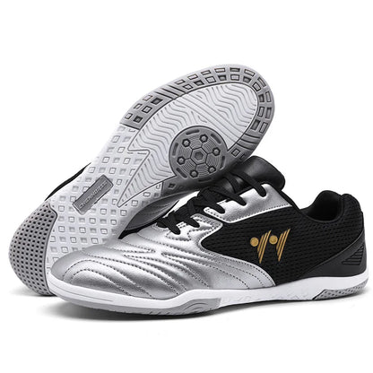 Ghete de fotbal premium pentru bărbați, înalte, pentru iarbă, adidași de futsal, încălțăminte de fotbal antiderapantă pentru meciuri, interior și exterior, foarte vândută pentru sport