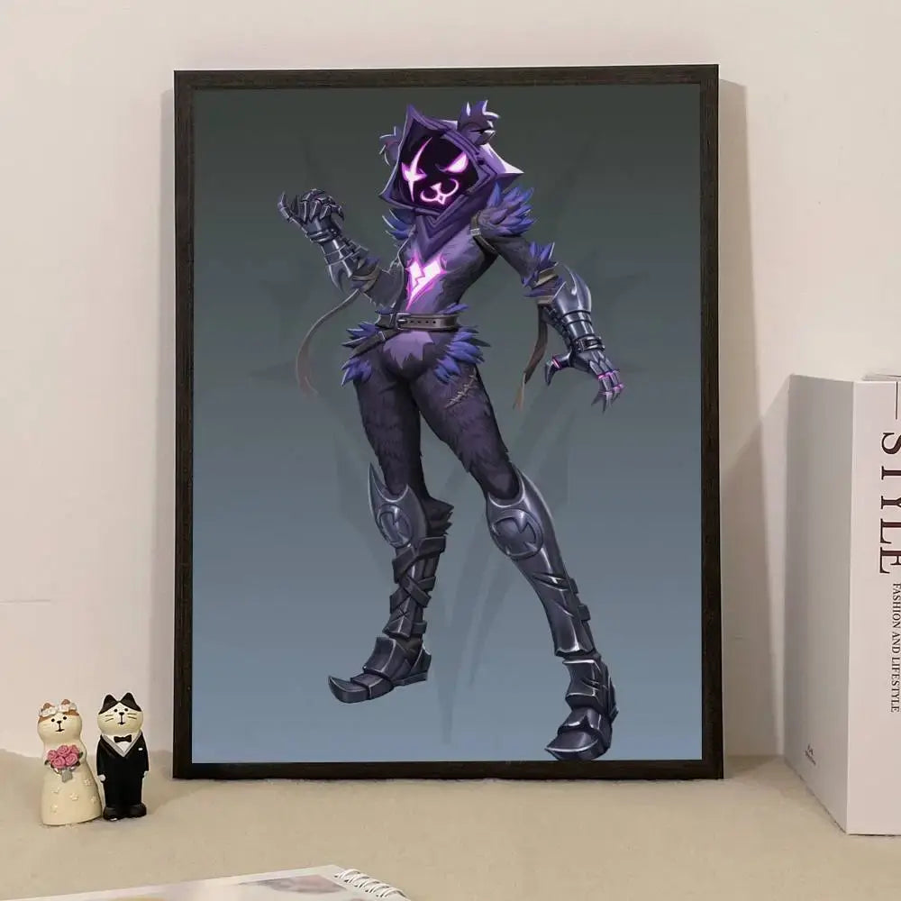 Game F-Fortnite Poster Surprise Home Decoration Picture Wall Art for Study Living Room Decor