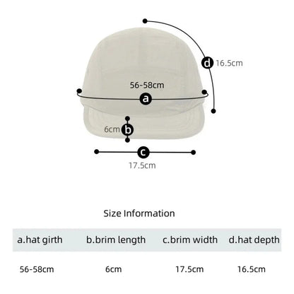 Casquettes de course ultralégères pour hommes et femmes, à séchage rapide, pour les sports de plein air, le cyclisme, le trail et le marathon, casquettes snapback
