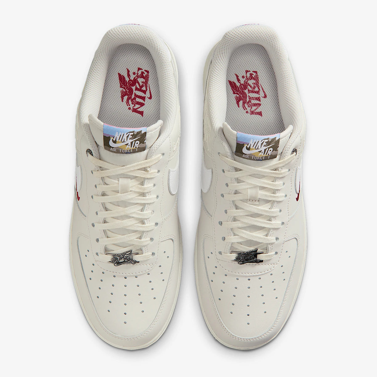 „Nike“ originalūs „Air Force 1“ vyriški žemi bateliai su oro pagalvėlėmis, kasdienio stiliaus, IQ1119-011
