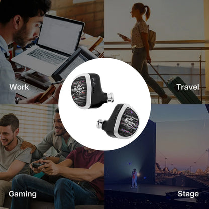 Linsoul Kiwi Ears Aether 15.3mm Large Planar Driver IEM Hifi Earphones with Detachable Cable System for Gaming and Musician