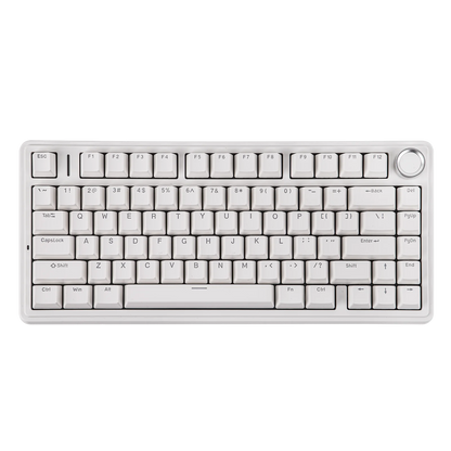 EPOMAKER x AULA F75 Wired Only 75% ANSI US Layout Gasket Hot-Swap Mechanical Keyboard for Mac/WIN/Android with Knob