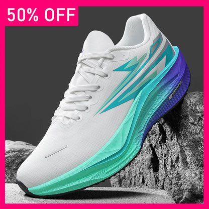 Unisex-Sportschuhe, modische Schnür-Laufschuhe, stoßdämpfend, rutschfest, mit Rebound-Effekt, Trainingsschuhe 2026, neue Outdoor-Fitnessschuhe