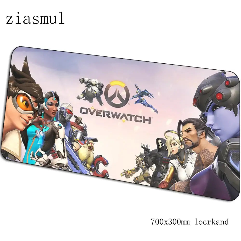 overwatch mouse pad gamer Gorgeous 70x30cm gaming mousepad pc notbook desk mat padmouse games Aestheticism gamer mats gamepad