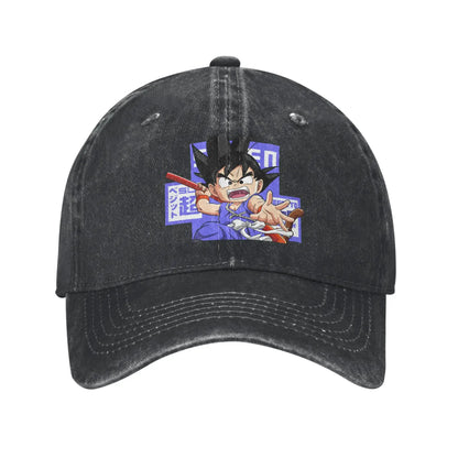 Dragon Ball Cap Goku Cool Baseball Cap Hats Visor Protection Snapback Cotton tops gorras, Produit gaming premium Fraquane
