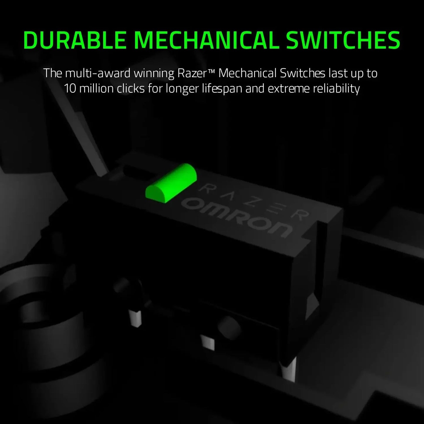 Originálna káblová herná myš Razer s optickým senzorom 6400 DPI pre notebook, optická myš s rýchlou odozvou