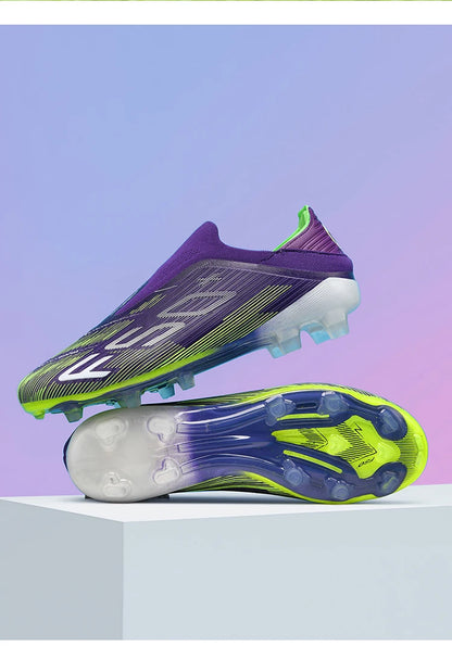 New Men Soccer Shoes Grass Cleats Futsal Comfortable Turf Football Boots Sports Ultralight Fg Non Slip Indoor Adult Non-Slip