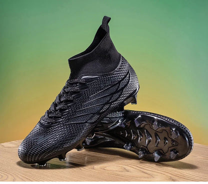 Nouvelles chaussures de football pour hommes, chaussures de sport pour terrain gazonné, chaussures de football pour matchs en plein air, chaussures d'entraînement professionnelles antidérapantes, chaussures ultralégère