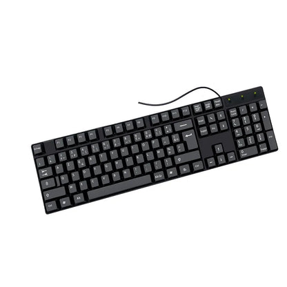 Spanish French Russian Arabic Letter Keycaps Keyboard Gaming Keyboard USB Wired 104 Keys for Computer