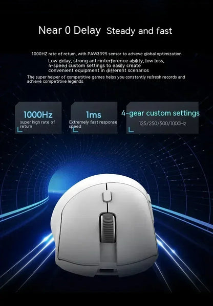 Metaphyuni Metapanda P1 draadloze muis P1 Pro Max Paw3395L lage latentie lichtgewicht e-sports gamingmuis ergonomisch pc-gamercadeau