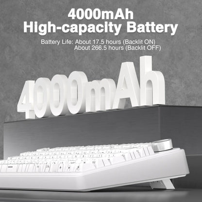 AULA F75 Pro Gasket Mounted Wireless Gaming Mechanical Keyboard RGB Customized 75% Layout Side-engraving PBT Keycaps