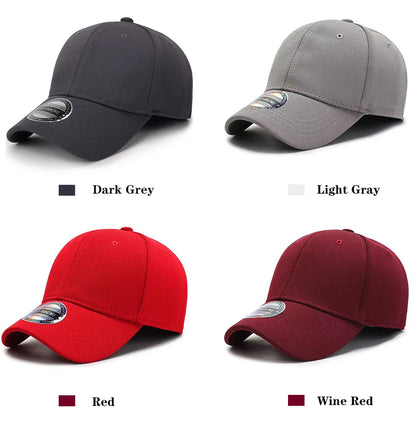 2026 High Quality Baseball Cap Men Snapback Hats Caps Men  Fitted Closed Full Cap Women Gorras Bone Male Trucker Hat Casquette