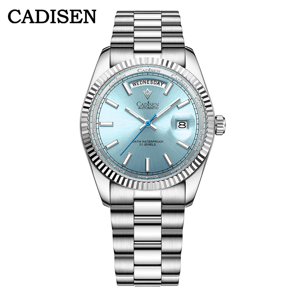 CADISEN DD40 Men's Watches Luxury Automatic Watch Men AR Sapphire Glass Mechanical Wristwatch Men 10Bar MIYOTA 8285 Movement 2023 New