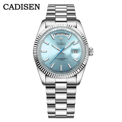 CADISEN DD40 Men's Watches Luxury Automatic Watch Men AR Sapphire Glass Mechanical Wristwatch Men 10Bar MIYOTA 8285 Movement 2023 New