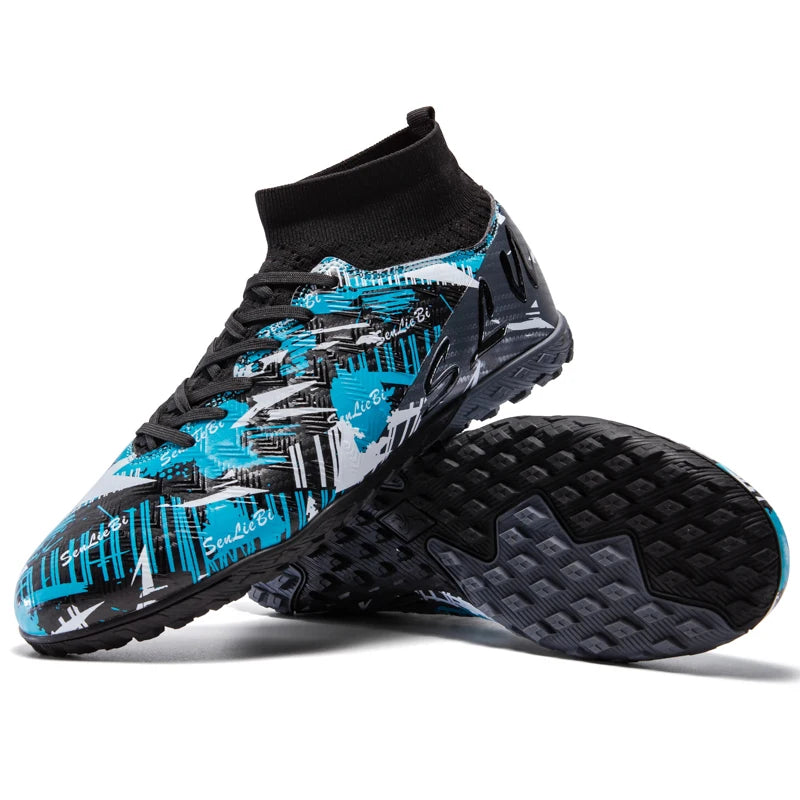 Chaussures de football montantes pour hommes, crampons professionnels pour terrain de football, baskets athlétiques pour adolescents, entraînement de football 2026
