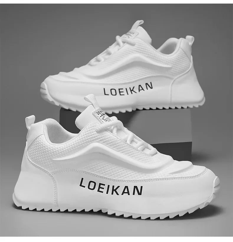 Men's Walking Running Shoes Men Casual Lightweight Tennis Shoes Sports Sneakers Breathable New Fashion Sneakers Plus Size 47