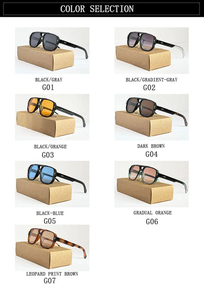 2025 Vintage Sunglasses For Men Fashion Sunglasses Oculos Glasses Dropshipping Gafas Lentes Lunette Okulary Zonnebril Occhiali