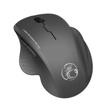 UTHAI G6 2.4G Wireless Mouse, Ergonomic 6-Button Wireless Mouse for Laptop, Business Office, Gaming, Adjustable DPI Computer Mouse