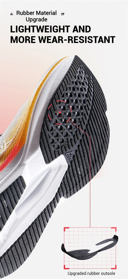 Xtep One Piece Model 2.0/1.0 Men Running Shoes  Autumn Comfortable Stability Cushion Rebound Racing Sneakers 876319110073