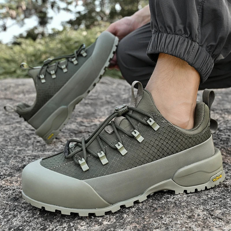2025 New Mountaineering Shoes Outdoor Hiking Sports Shoes Men's Non Slip Hunting Leisure Walking Shoes Size 37-45