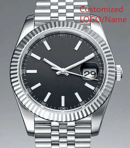 A989 Store Customized Watch Men's Women Automatic Mechanical Watch 36mm 40mm 904L Stainless Steel Black Blue