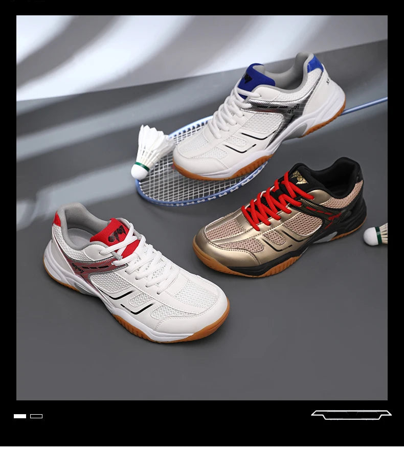 2025 New Professional Badminton Shoes Sneakers Mens Tennis Breathable Anti-Slippery Volleyball Sport Shoes for Men Women