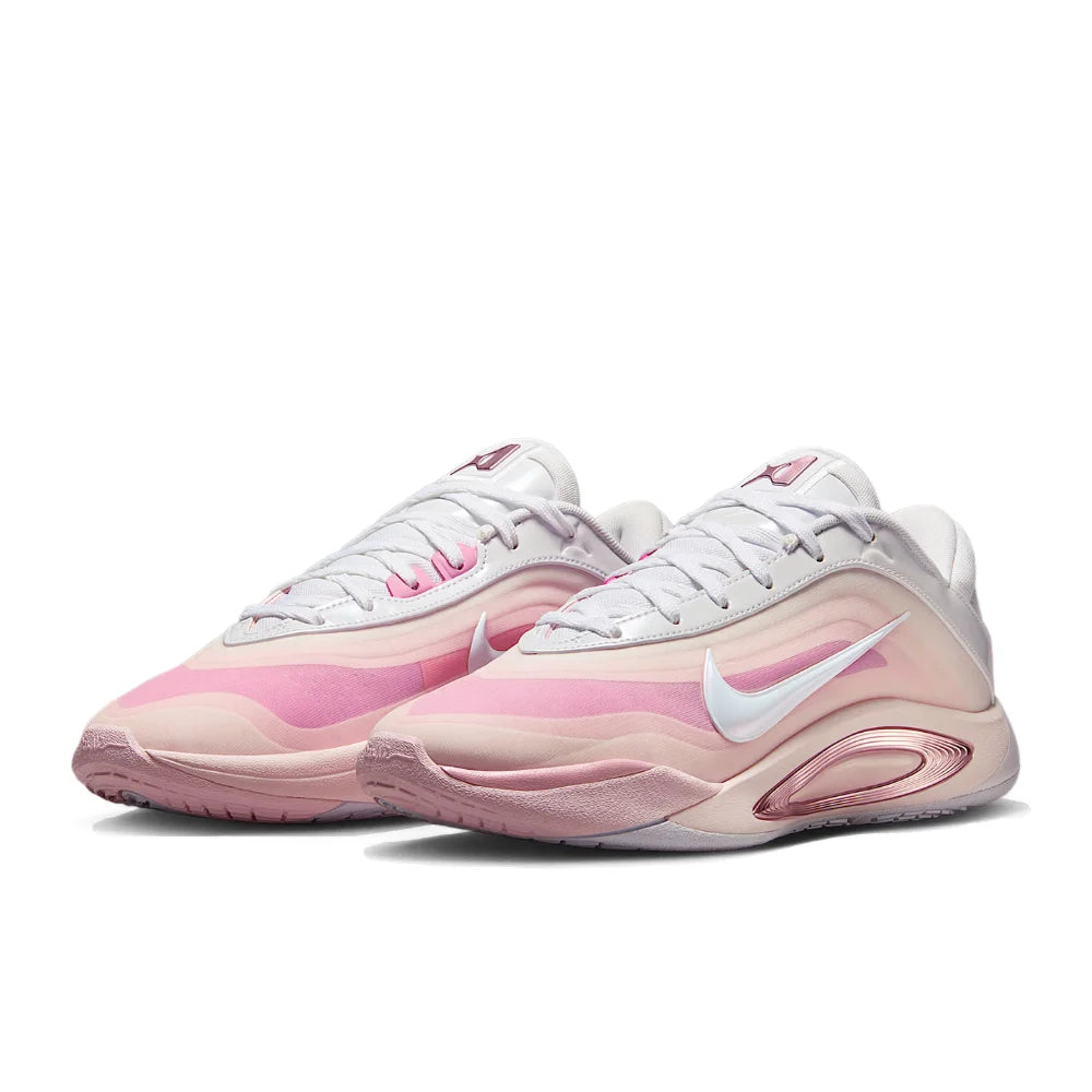 Nike A'ONE EP Unisex modieuze, lichtgewicht, ademende, gedempte patchwork trainings- en basketbalschoenen FZ8606-101