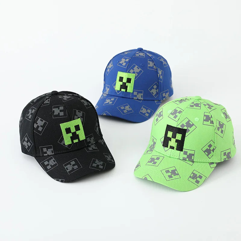 „Cyberpunk“ žaidimo „Totem of Undying Hat“ cosplay unisex pikselinė beisbolo kepurė, saulės kepurė, lauko aksesuarai