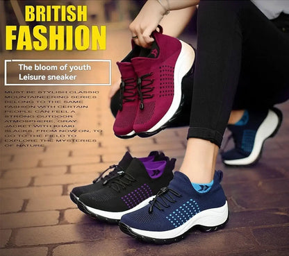 Women Men Comfort Wear Orthowear Shoes, Comfortwear Ortho Stretch Cushion Shoes Breathable  basketball shoes