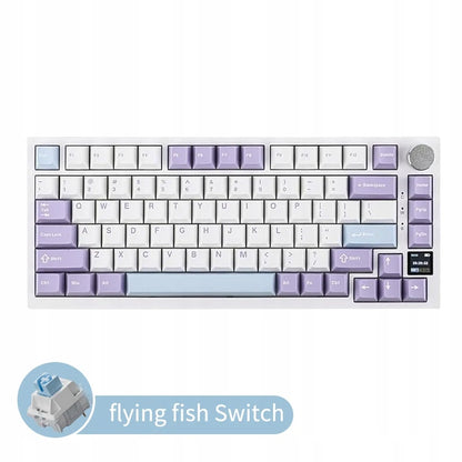 AK820 PRO AJAZZ 0.85TFT Screen Mechanical Keyboard Custom GlF image 3 Modes Hot-Swap