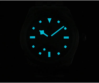 San Martin 38mm Men Sport Watch Fashion Luxury Explore Climbing Automatic Mechanical Sapphire Waterproof 5 Links Bracelet BGW-9