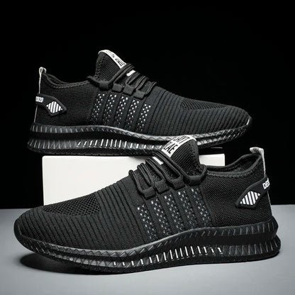 Fashion Sneakers Lightweight Men Casual Shoes Breathable Male Footwear Lace Up Walking Shoe Mens Casual Summer Shoes