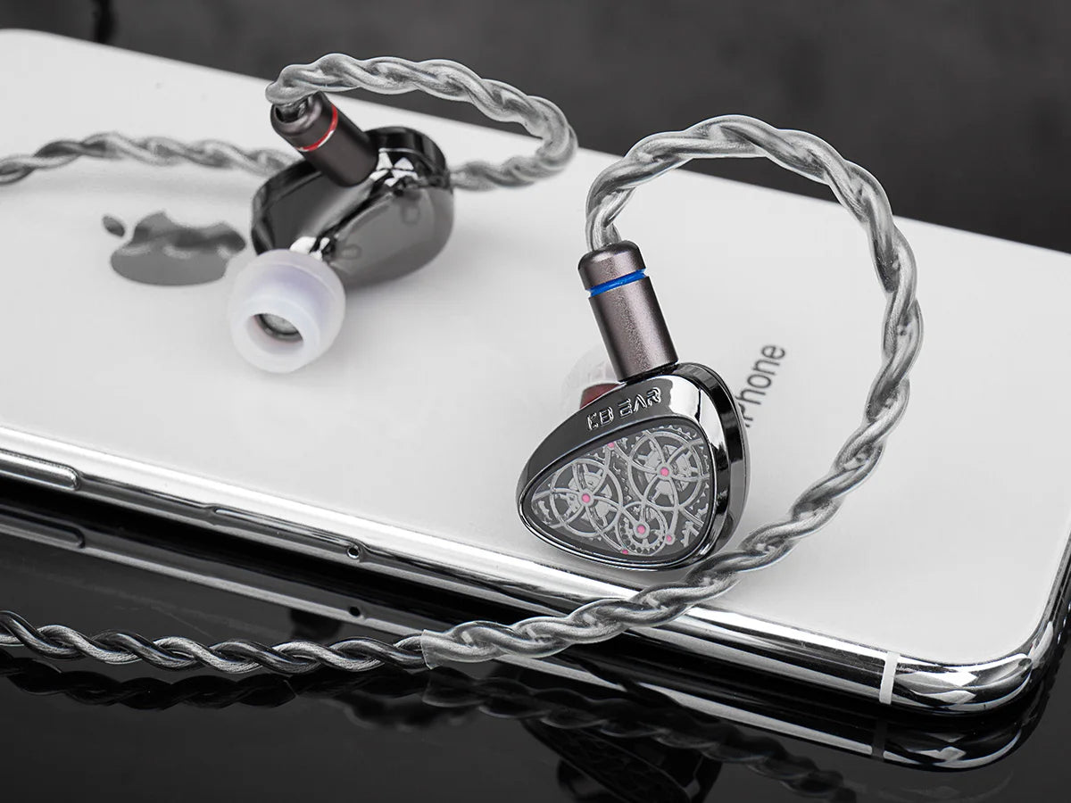 KBEAR Tourbillon-Pro TB-PRO HiFi Wired Earbuds 10mm Dynamic Driver In-Ear Earphones, High Resolution Type-C HIFI Wired Earbuds with PU+PEEK+DLC Diaphragm