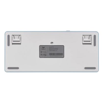 EPOMAKER AULA F75 ISO-ES 75% QWERTY español, teclado mecánico gaming inalámbrico con cable/Bluetooth/2.4GHz, hot-swap, montaje gasket y retroiluminación RGB