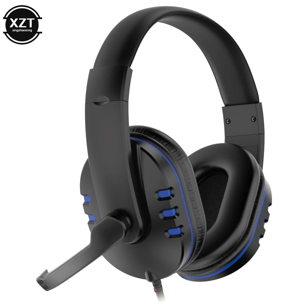 Casque de jeu filaire avec microphone, casque de jeu, PC, ordinateur portable, PS4, PS5, Play Station 4, 5, Nintendo Switch, tablette