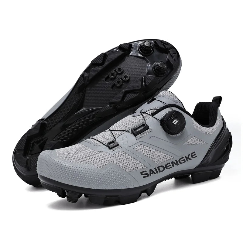 Nouvelles chaussures de cyclisme unisexes, professionnelles, légères, luxueuses, originales, pour route, VTT, course, vélo de mode, vélo de ville, sports de rue
