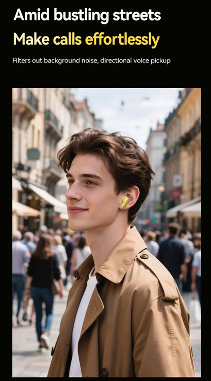 Acer OHR548 Wireless Bluetooth Headphones with ANC, Stereo Sound, Low Latency Gaming Earbuds, Bluetooth In-Ear Headphones with Charging Case