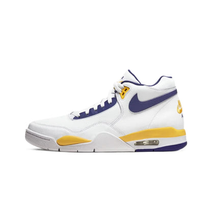 „Nike Flight Legacy Classic Style“ vidutinio aukščio retro krepšinio bateliai, unisex, raudoni/balti, BQ4212-100