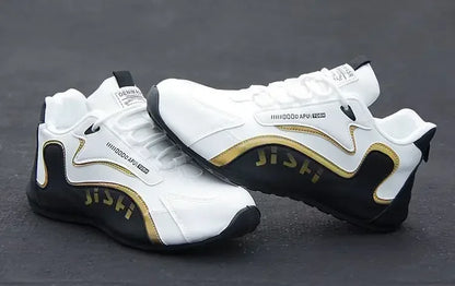 Miesten PU-nahkaiset vedenpitävät lenkkarit, rennot urheilukengät, kevyet, hengittävät, tasapohjaiset, luistamattomat tenniskengät, Zapatillas Hombre