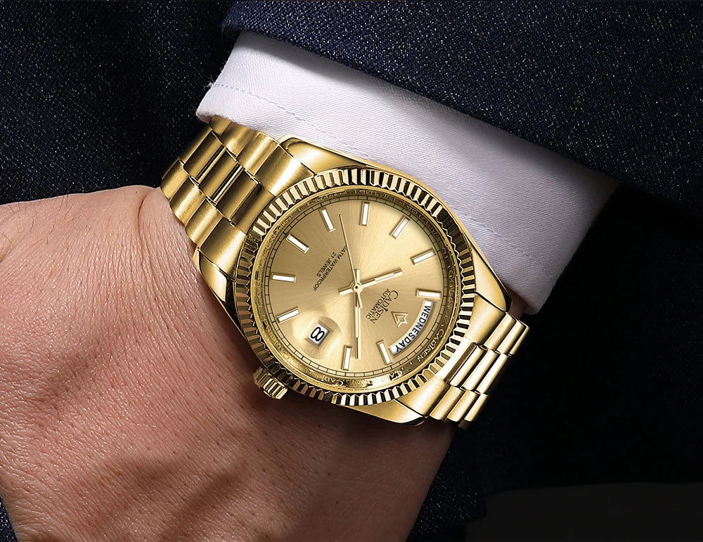 CADISEN DD40 Men's Watches Luxury Automatic Watch Men AR Sapphire Glass Mechanical Wristwatch Men 10Bar MIYOTA 8285 Movement 2023 New