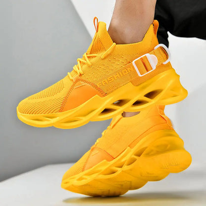 Sneakers casual viola alla moda per donna e uomo, scarpe da corsa Blade, taglie grandi 48, scarpe sportive leggere e traspiranti, sneakers da uomo in rete