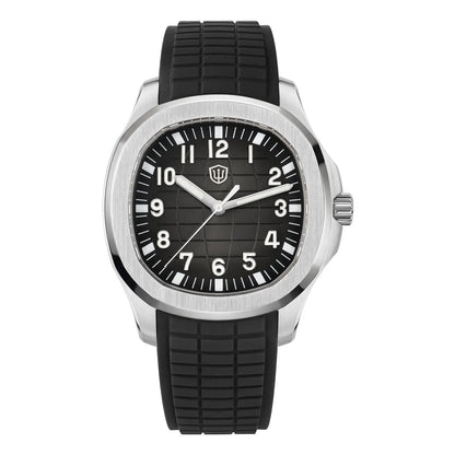 Watchdives WD008 38mm Dive Men Watch VH31 Sweep Second Quartz Movement Sapphire Super Luminous 100m Waterproof Watches