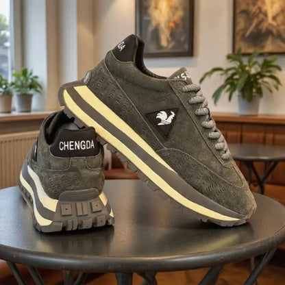 Men's fashion daily casual sports shoes, simple atmosphere, non-slip and wear-resistant high-quality men's running shoes